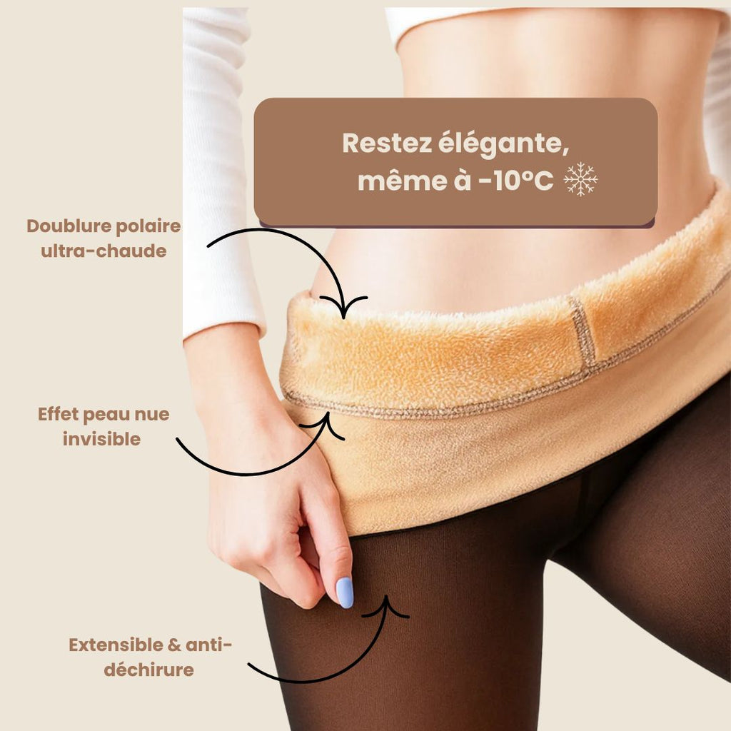 ArcticSilk – Le collant polaire effet peau nue